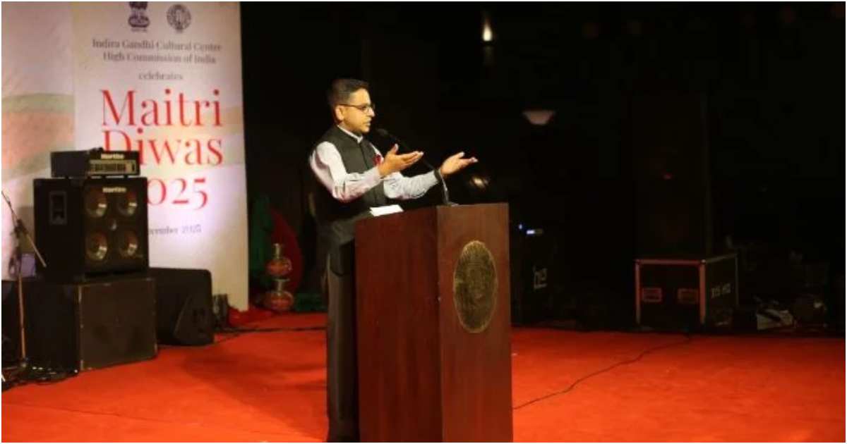 ঢাকায় নিযুক্ত ভারতের হাইকমিশনার প্রণয় ভার্মা। ছবি: বাসস